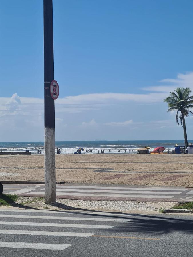 Kitnet Praia Grande Ocian 50 M Da Praia Zewnętrze zdjęcie